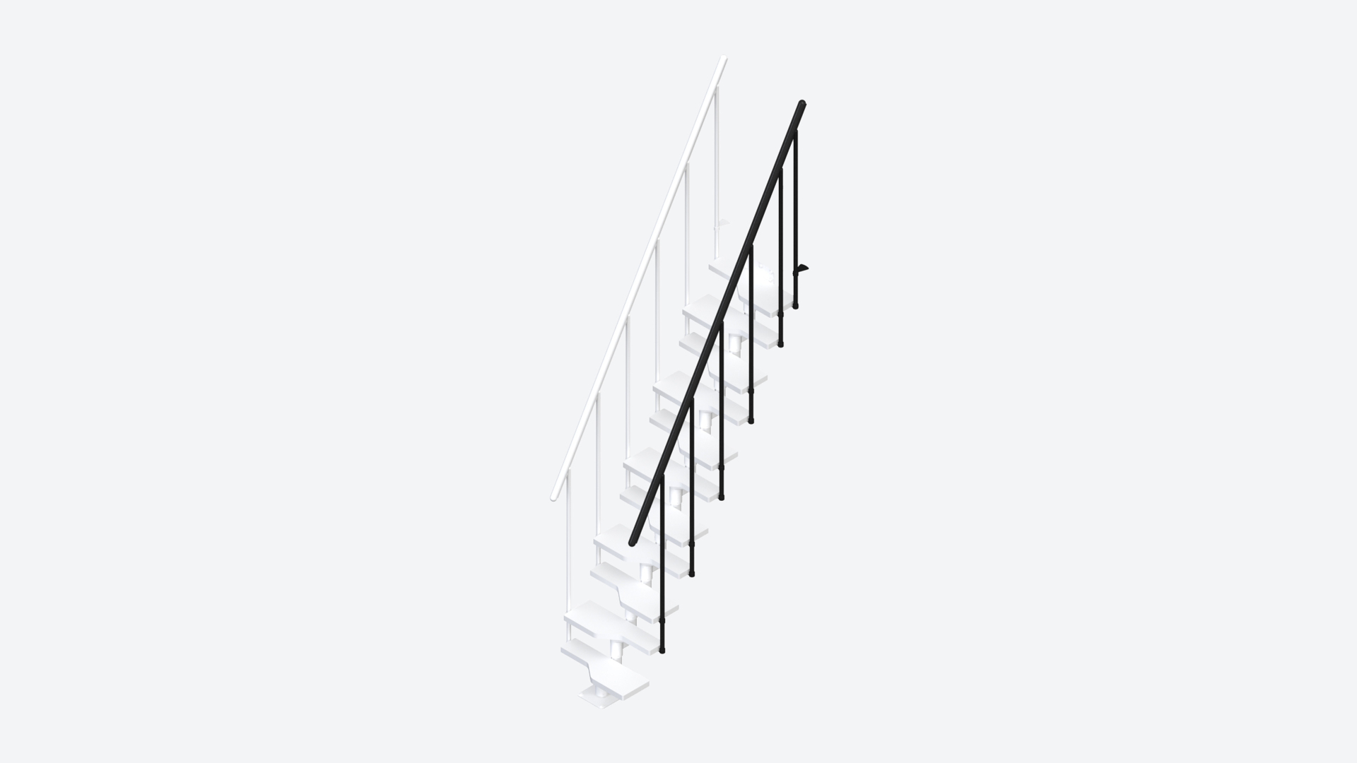 Additional banister for staircase ATLANTA