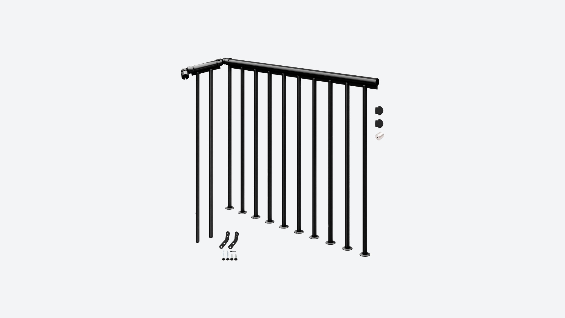 Landing banister Spiral CLASSIC