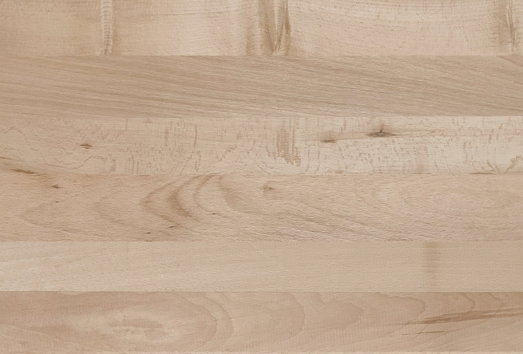 Imagem de um painel de madeira de faia laminado etiquetado "Elegant", apresentando uma textura de grão sutil e uma espessura de 30 e 38 mm.